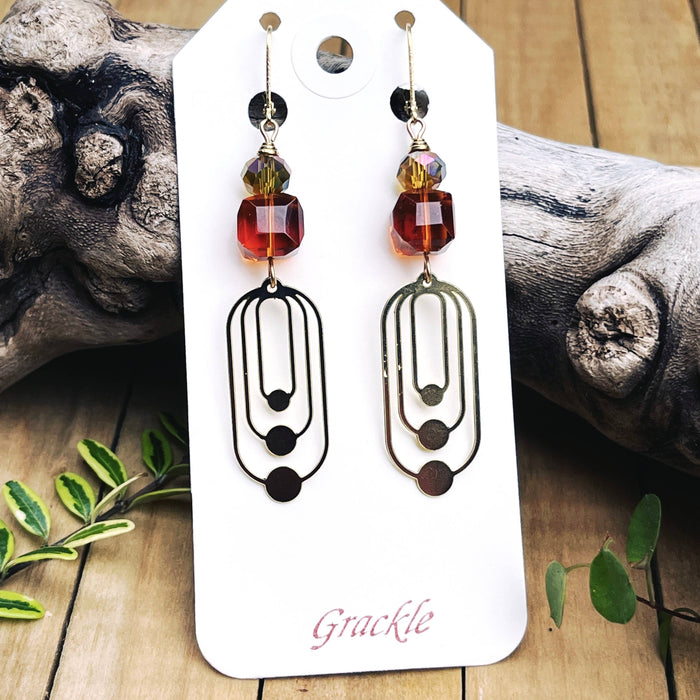 Grackle Jewelry - Deborah Earrings