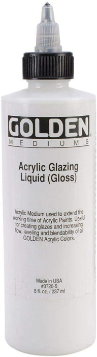 Gloss Glazing Liquid Medium | Golden