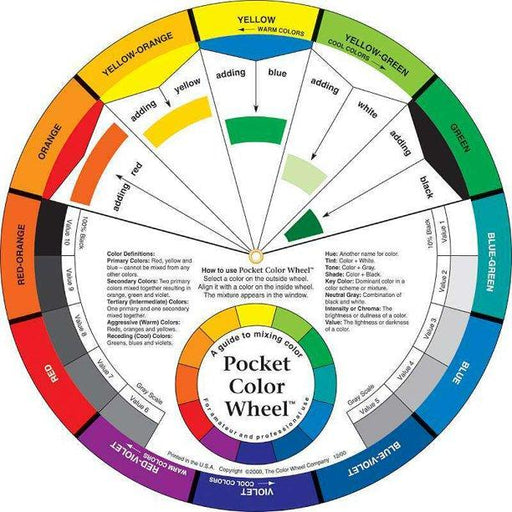 Pocket Color Wheel 5.125" | Color Wheel Co