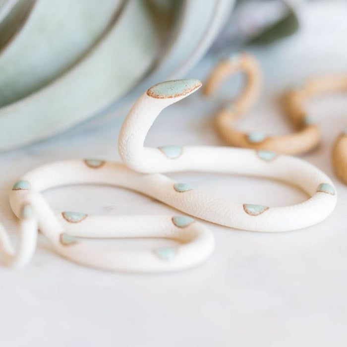 Small Ceramic Snakes