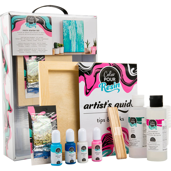 American Crafts Color Pour Resin Starter Kit