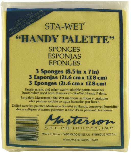 Masterson Sta-Wet Handy Palette and Accessories 8.5 x 7 x 1 inches | Masterson