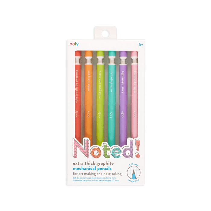 Noted! Extra Thick Mechanical Pencils | Ooly