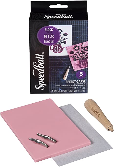 Speedy-Carve Block Printing Kit (5 pc)