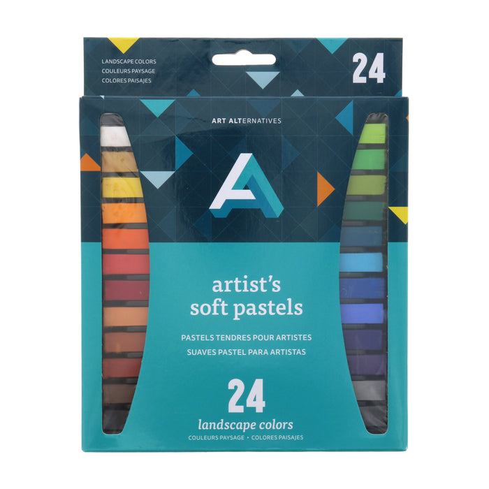 Artist Soft Pastel Sets, 24-Color Set Landscape