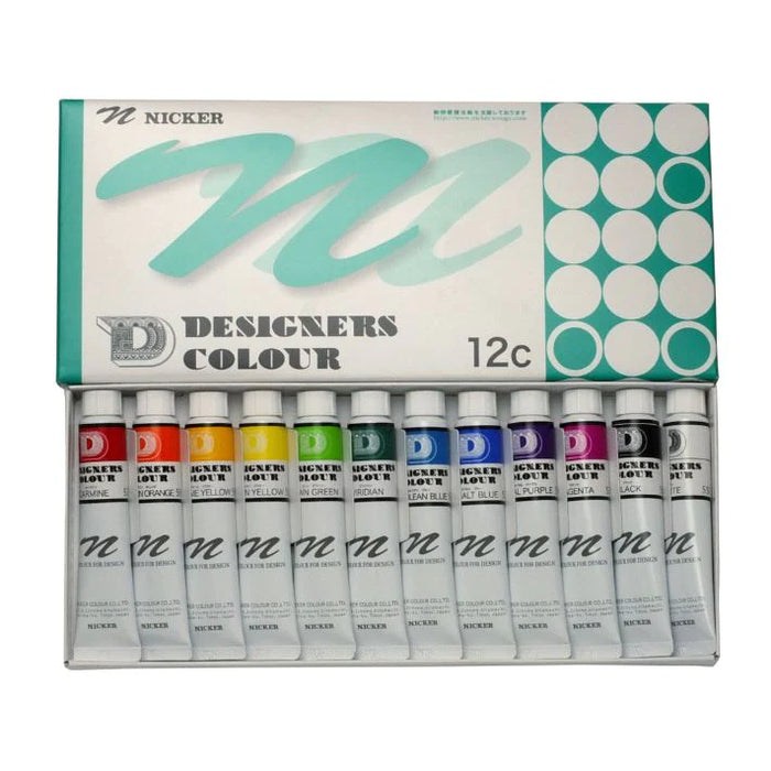 Nicker Designers Gouache Set