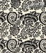 Black Ink Handmade Screen Printed Decorative Paper | Black Ink