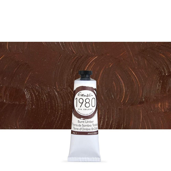 Gamblin 1980 Oil Color 37 ML | Gamblin