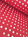 batik-painted dots red