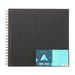 Art Alternatives Spiral Bound Sketchbook Hardbound, Black | Art Alternatives