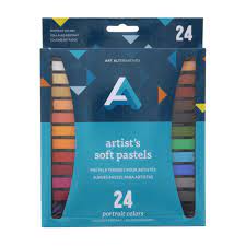 Artist Soft Pastel Sets, 24-Color Set Portrait