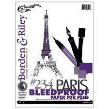 Borden & Riley Paris Paper  40 sheets | Borden & Riley