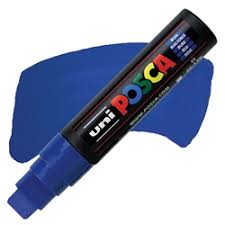 Uni-Ball Posca PC-17K Extra Broad Chisel Tip Multi Surface Paint Marker Pen | POSCA