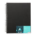 Art Alternatives Spiral Bound Sketchbook Hardbound, Black | Art Alternatives