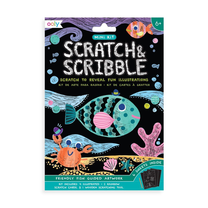 Mini Scratch & Scribble | Ooly