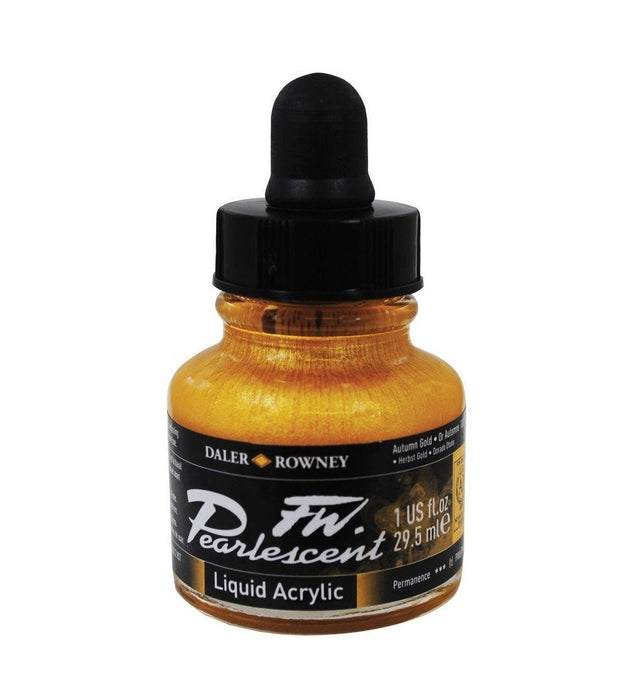 Daler-Rowney FW Pearlescent Acrylic Ink 1 oz | Daler-Rowney