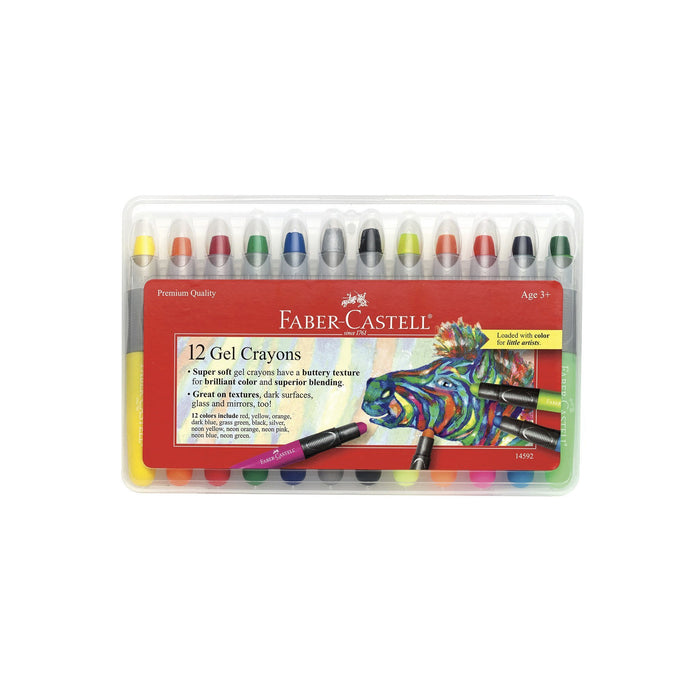 Faber-Castell 12 Gel Crayons | Faber-Castell