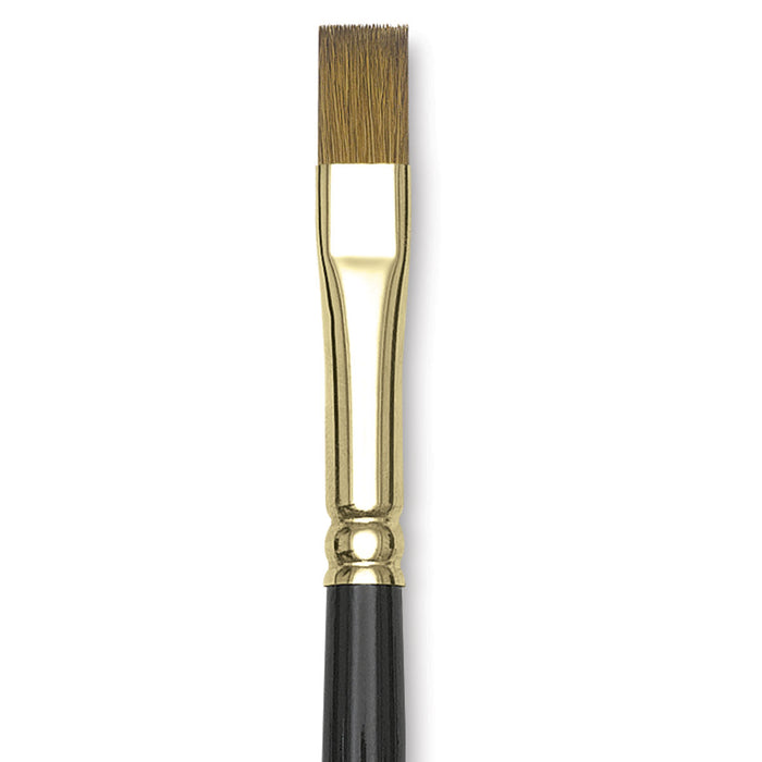 Renaissance Long Handle Oil & Acrylic Brushes | Silver Brush