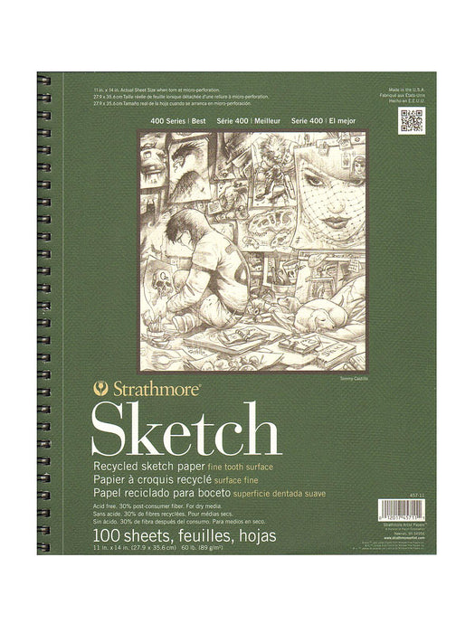 Strathmore 400 Series, Recycled Sketch Pads | Strathmore