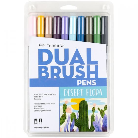 Tombow 10ct Dual Brush Pen Art Markers | Tombow