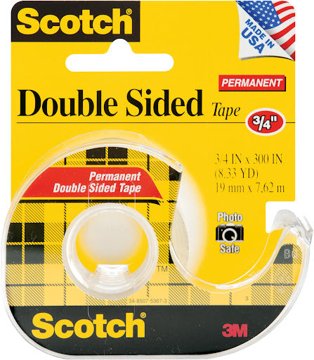 Scotch Double Sided tape 3/4" | 3M